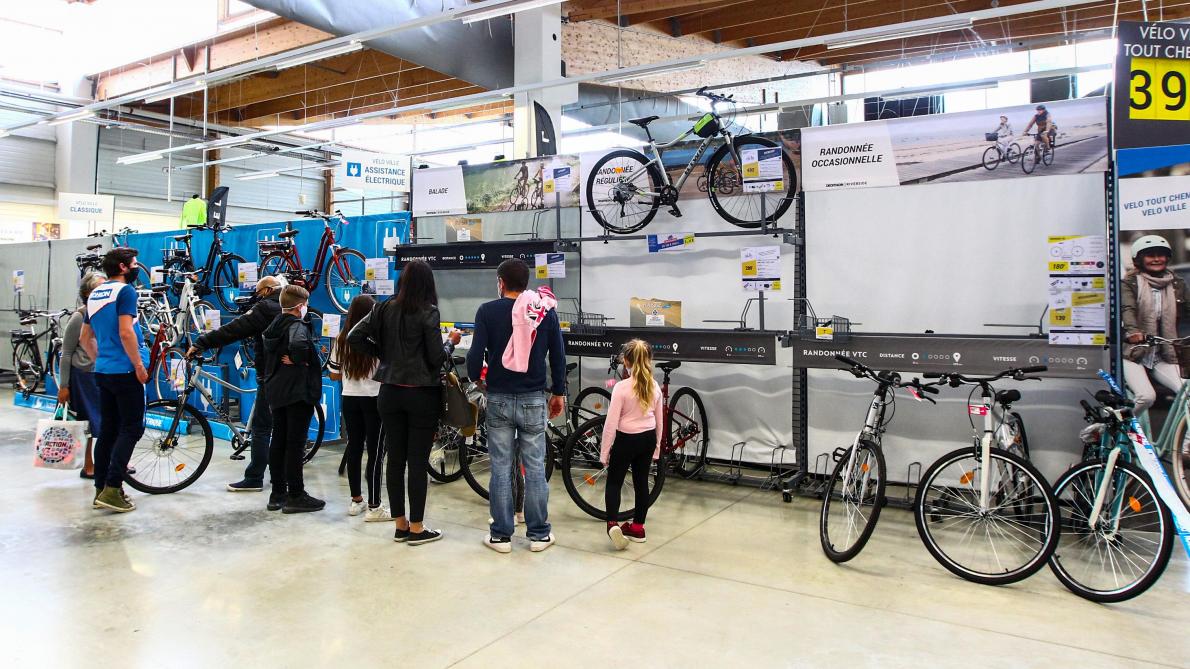 Decathlon shop troyes velo